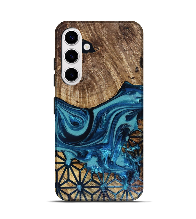 Galaxy S25 Wood Live Edge Phone Case - Kaycee (Pattern, 817916)