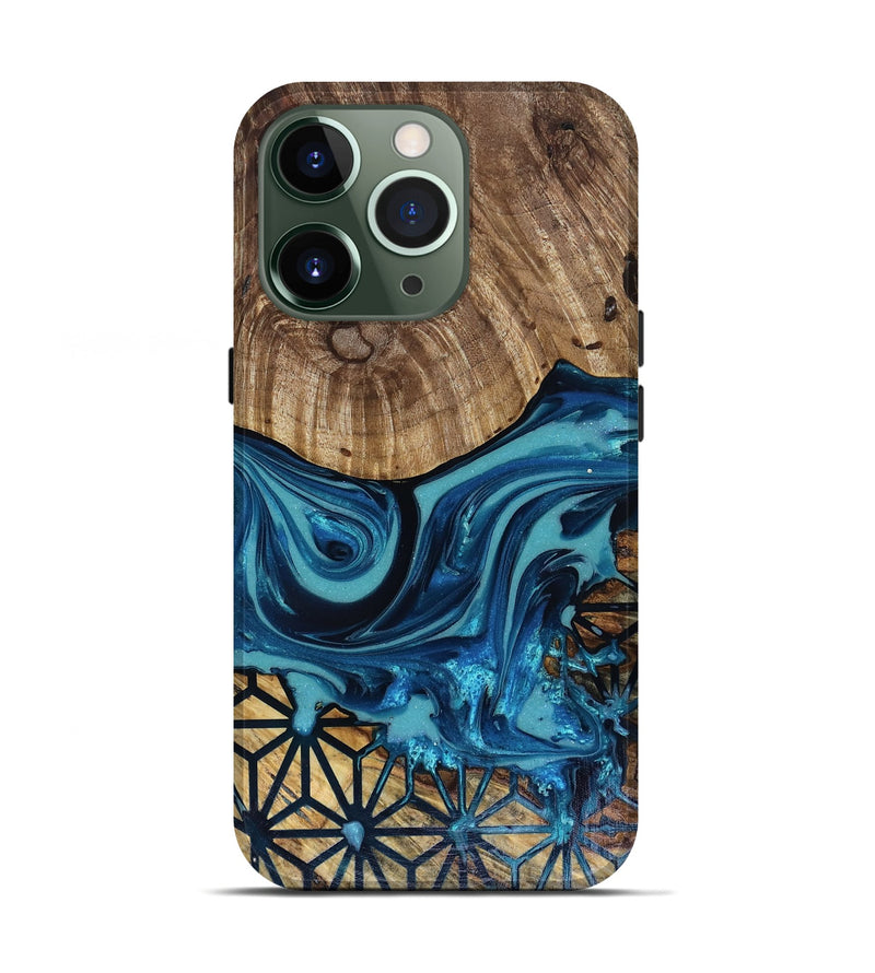 iPhone 13 Pro Wood Live Edge Phone Case - Kaycee (Pattern, 817916)