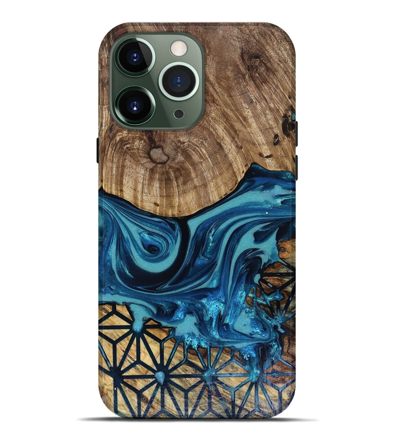 iPhone 13 Pro Max Wood Live Edge Phone Case - Kaycee (Pattern, 817916)