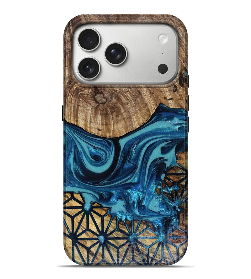 iPhone 17 Pro Max Wood Live Edge Phone Case - Kaycee (Pattern, 817916)