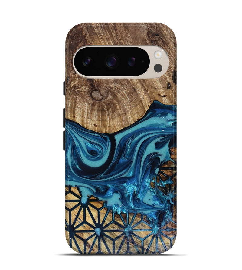 Pixel 9 Pro Wood Live Edge Phone Case - Kaycee (Pattern, 817916)