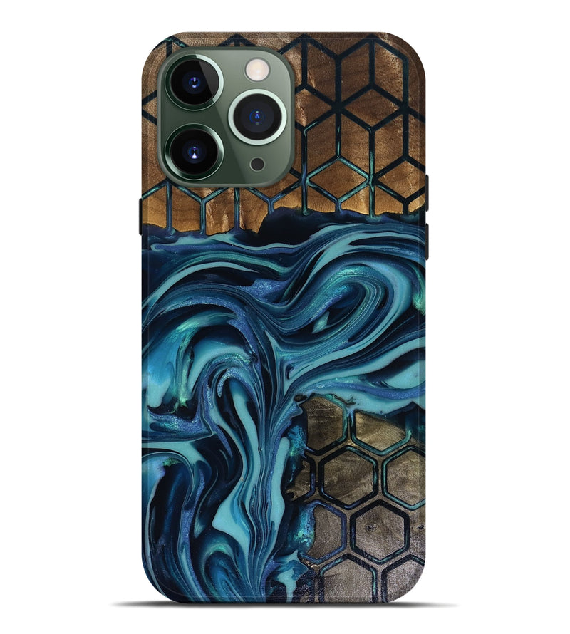 iPhone 13 Pro Max Wood Live Edge Phone Case - Lona (Pattern, 817922)