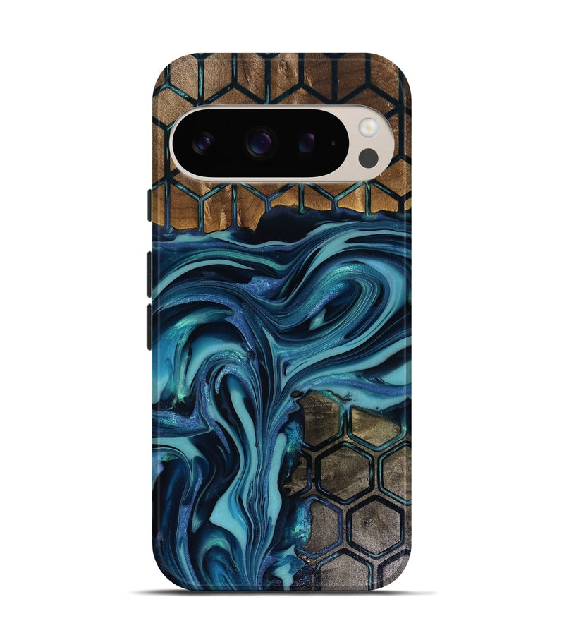 Pixel 9 Wood Live Edge Phone Case - Lona (Pattern, 817922)