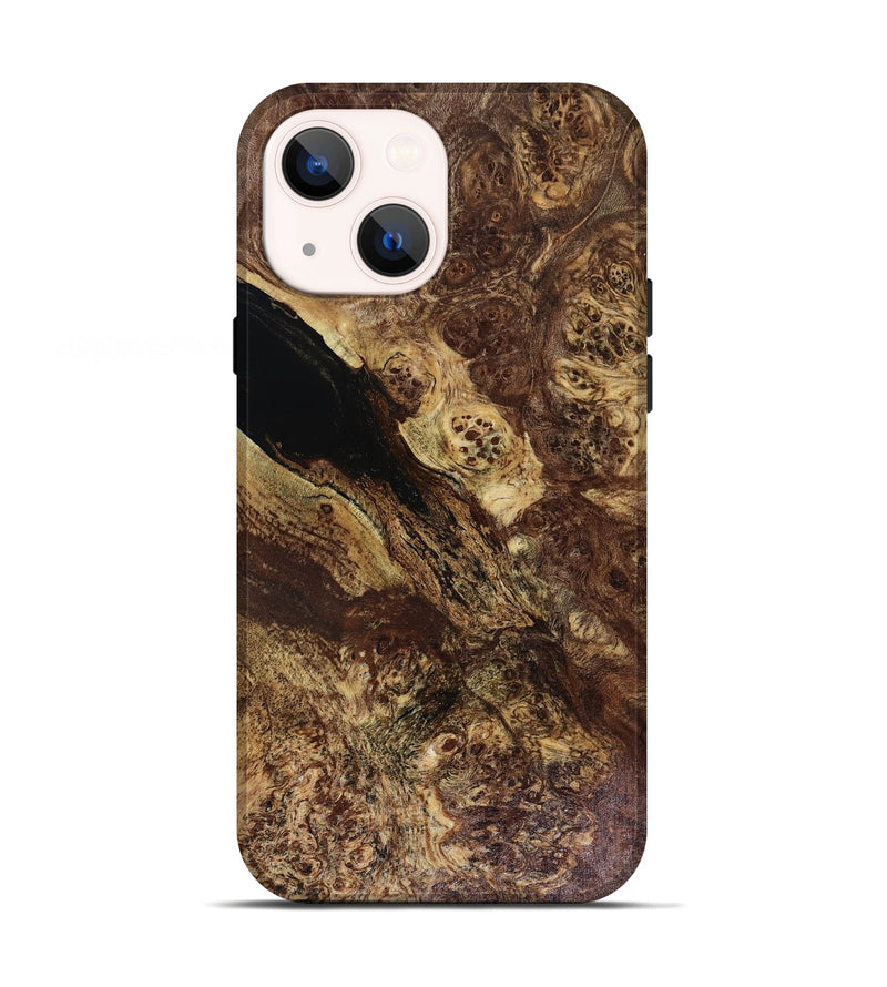 iPhone 13 Wood Live Edge Phone Case - Hali (Wood Burl, 817925)