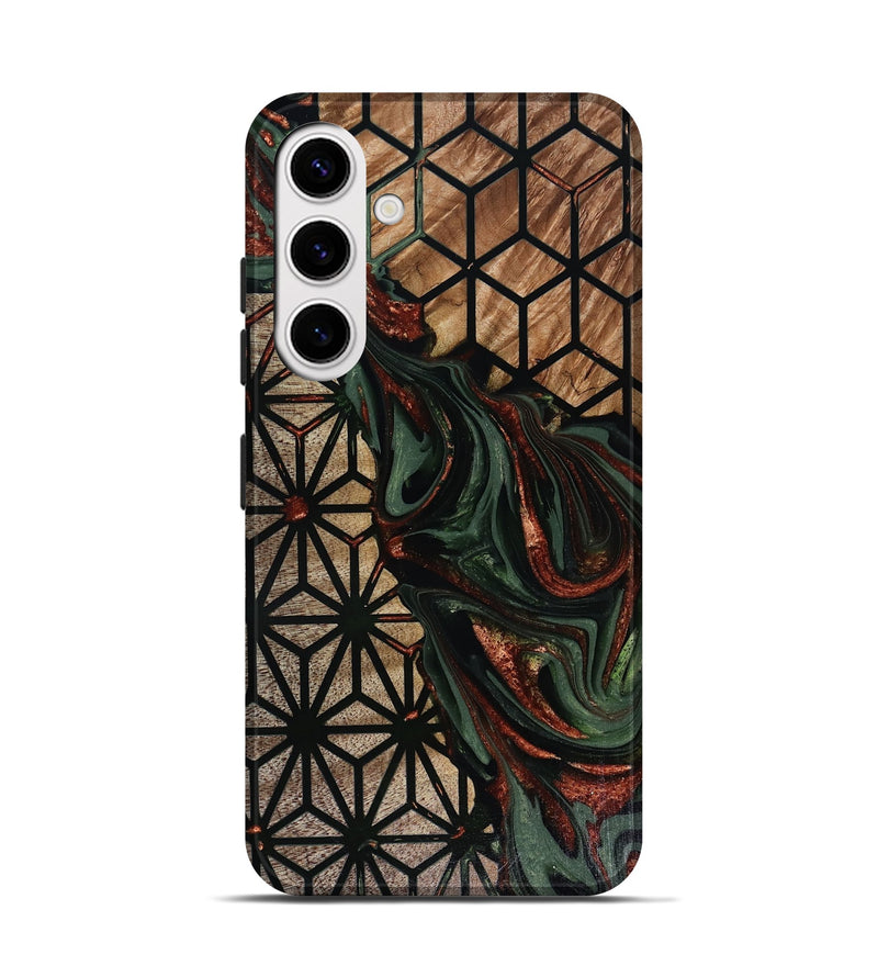 Galaxy S25 Wood Live Edge Phone Case - Robb (Pattern, 817939)