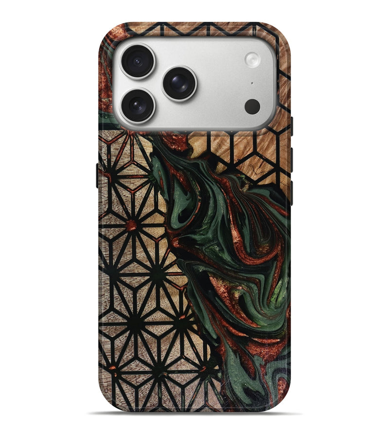 iPhone 17 Pro Max Wood Live Edge Phone Case - Robb (Pattern, 817939)
