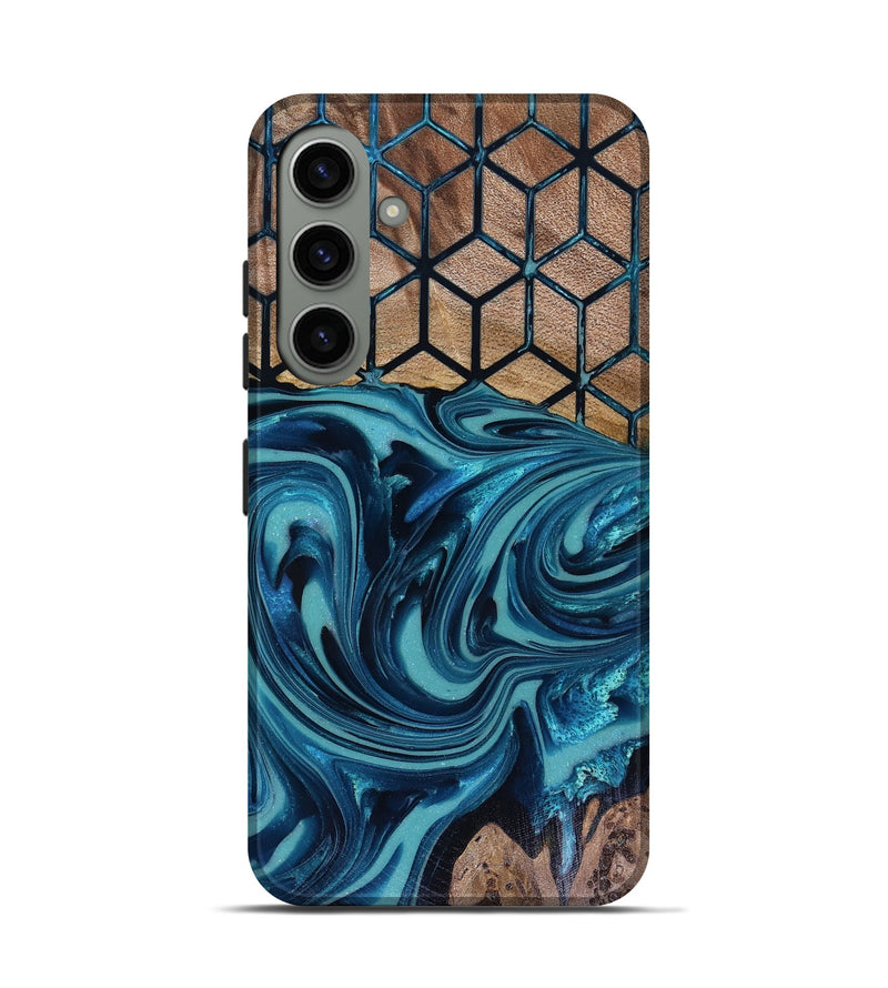 Galaxy S24 Wood Live Edge Phone Case - Matheo (Pattern, 817942)
