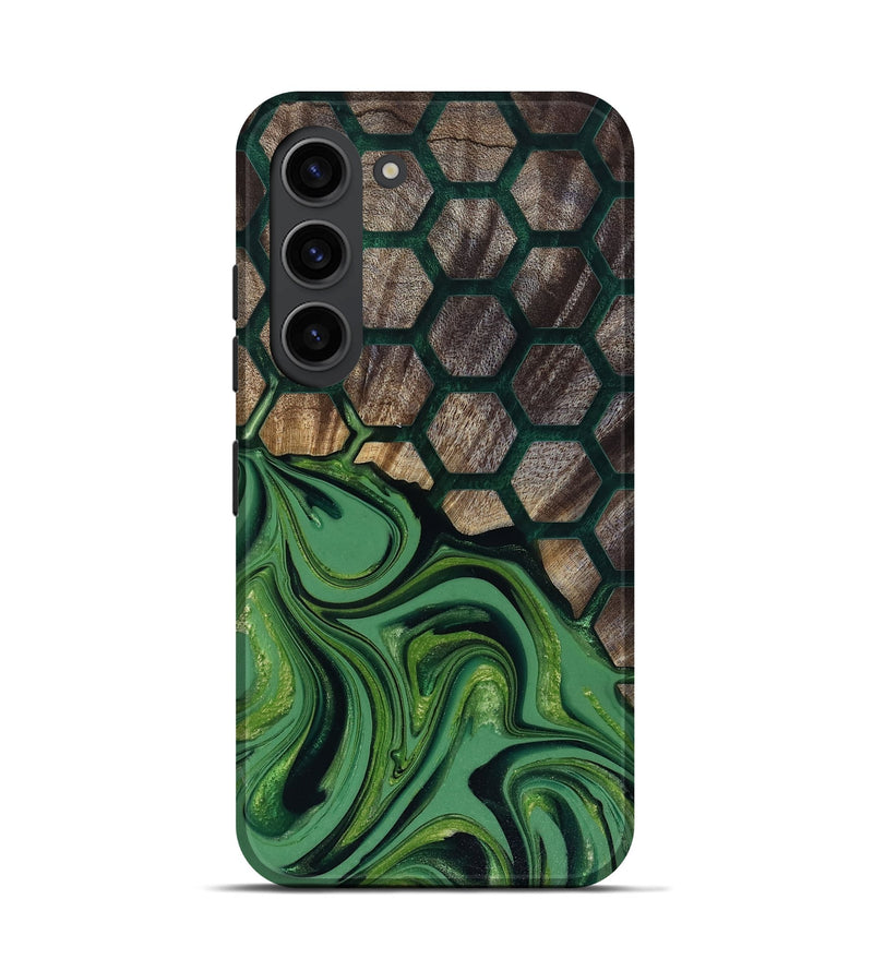 Galaxy S23 Wood Live Edge Phone Case - Malvina (Pattern, 817945)