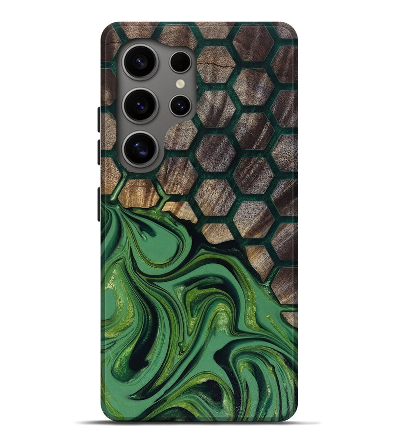 Galaxy S25 Ultra Wood Live Edge Phone Case - Malvina (Pattern, 817945)