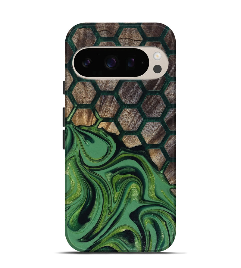 Pixel 10 Pro Wood Live Edge Phone Case - Malvina (Pattern, 817945)