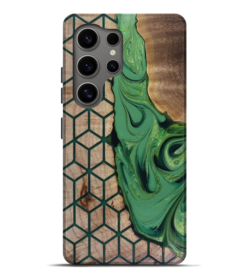 Galaxy S25 Ultra Wood Live Edge Phone Case - Hailee (Pattern, 817946)