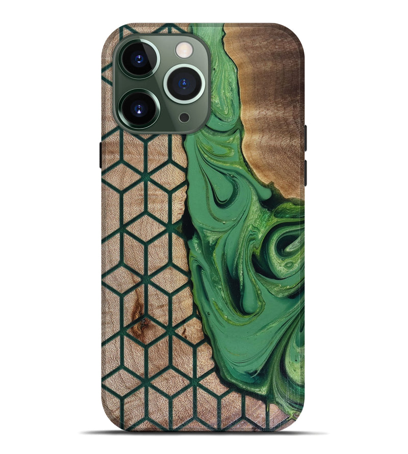 iPhone 13 Pro Max Wood Live Edge Phone Case - Hailee (Pattern, 817946)