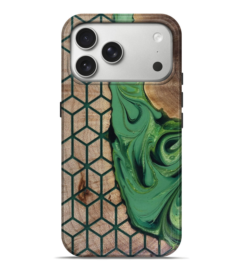 iPhone 17 Pro Max Wood Live Edge Phone Case - Hailee (Pattern, 817946)