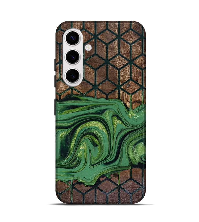 Galaxy S25 Wood Live Edge Phone Case - Karri (Pattern, 817948)