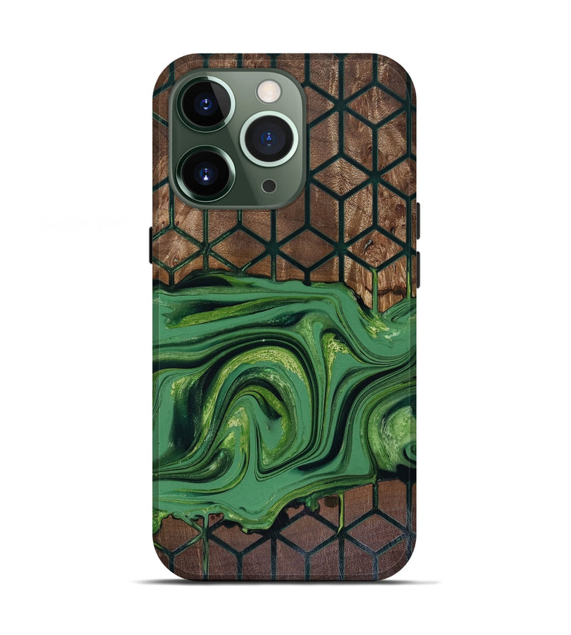iPhone 13 Pro Wood Live Edge Phone Case - Karri (Pattern, 817948)