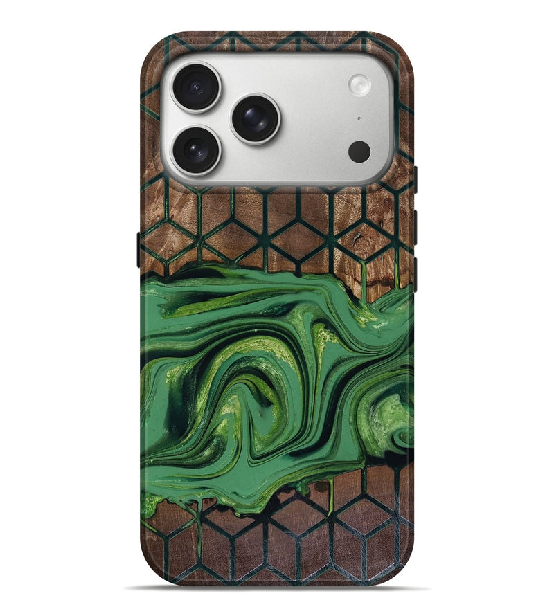 iPhone 17 Pro Max Wood Live Edge Phone Case - Karri (Pattern, 817948)