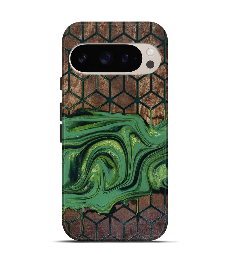 Pixel 9 Wood Live Edge Phone Case - Karri (Pattern, 817948)