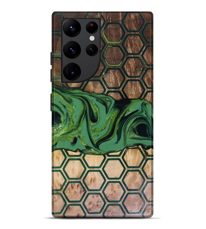 Galaxy S22 Ultra Wood Live Edge Phone Case - Warren (Pattern, 817949)