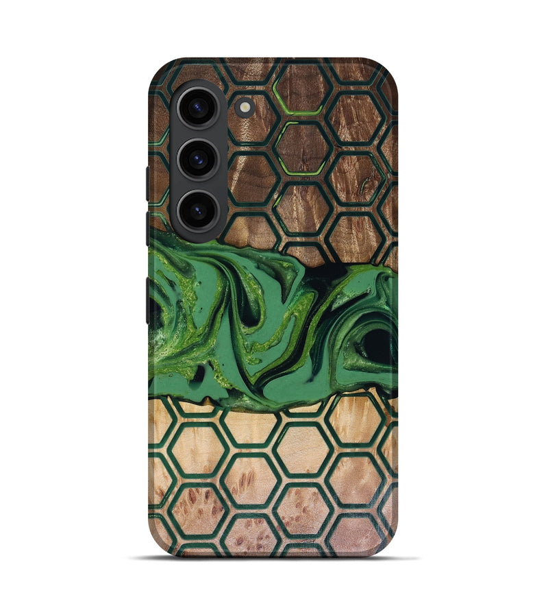 Galaxy S23 Wood Live Edge Phone Case - Warren (Pattern, 817949)