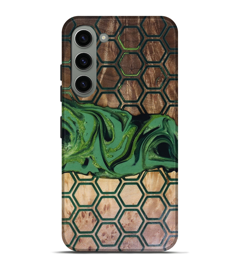 Galaxy S23 Plus Wood Live Edge Phone Case - Warren (Pattern, 817949)