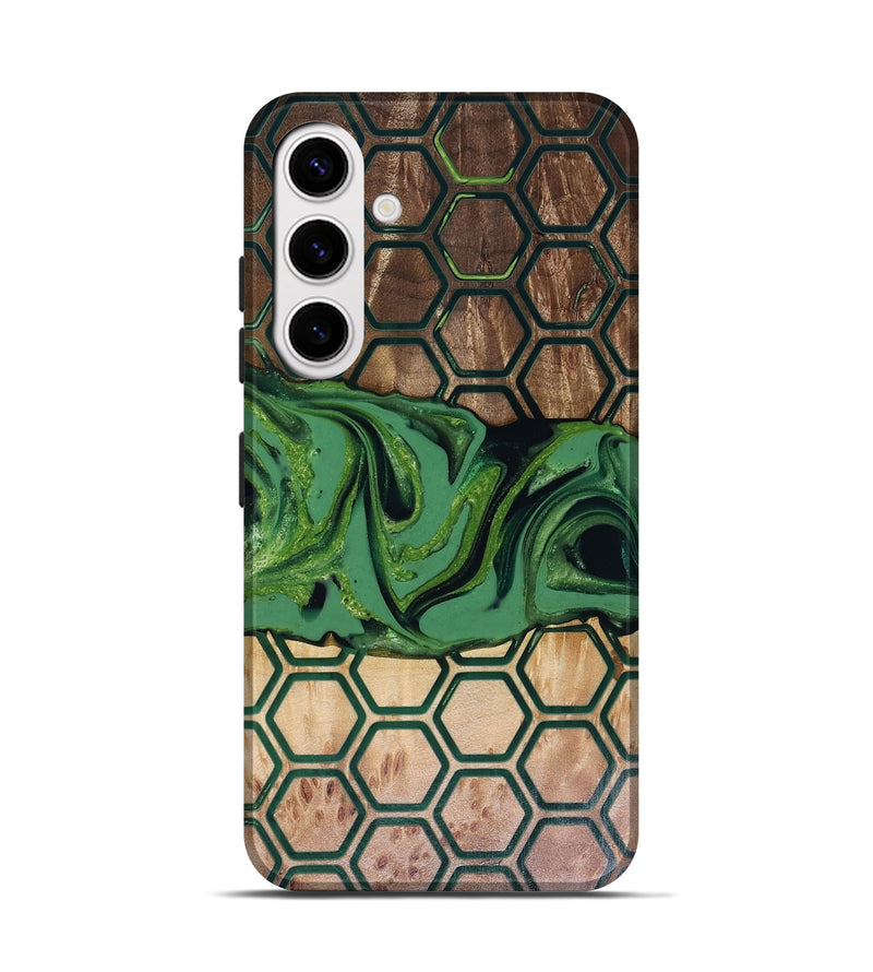 Galaxy S25 Wood Live Edge Phone Case - Warren (Pattern, 817949)
