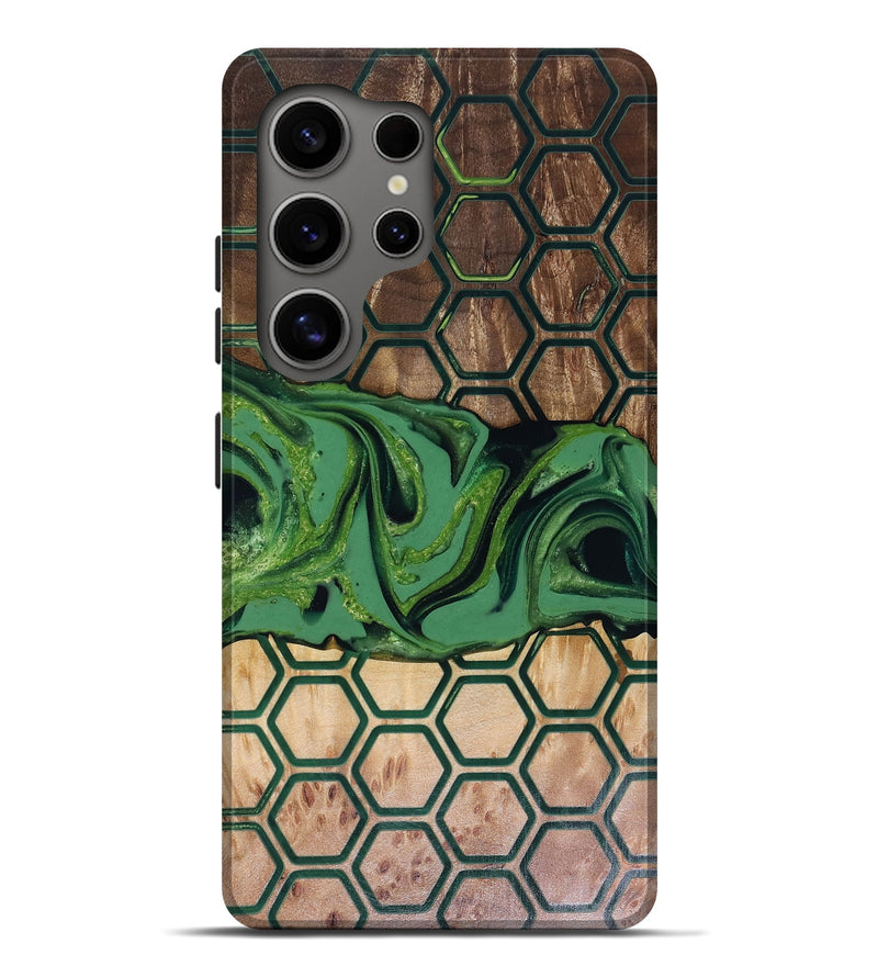 Galaxy S25 Ultra Wood Live Edge Phone Case - Warren (Pattern, 817949)