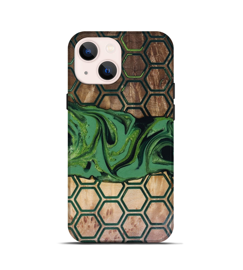 iPhone 13 mini Wood Live Edge Phone Case - Warren (Pattern, 817949)