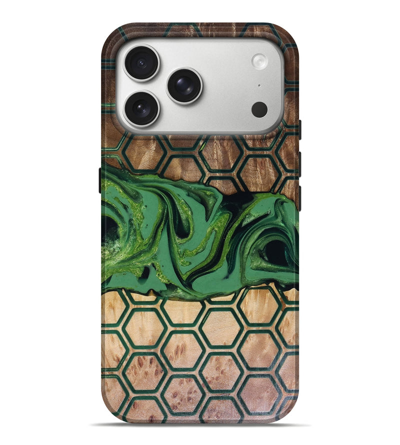iPhone 17 Pro Max Wood Live Edge Phone Case - Warren (Pattern, 817949)