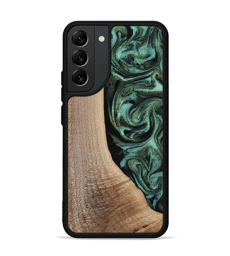 Galaxy S22 Plus Wood Phone Case - Violeta (Green, 817961)