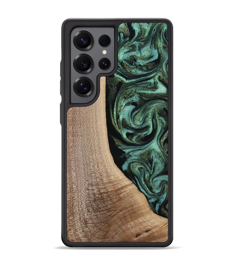 Galaxy S25 Ultra Wood Phone Case - Violeta (Green, 817961)