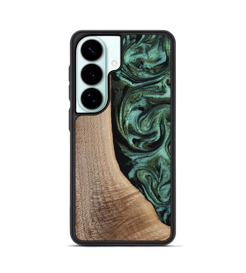 Galaxy S26 Wood Phone Case - Violeta (Green, 817961)