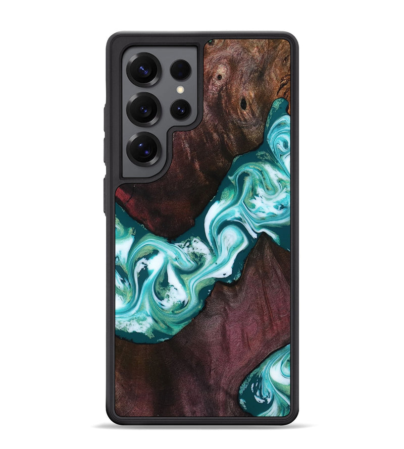 Galaxy S25 Ultra Wood Phone Case - Robby (Green, 817966)