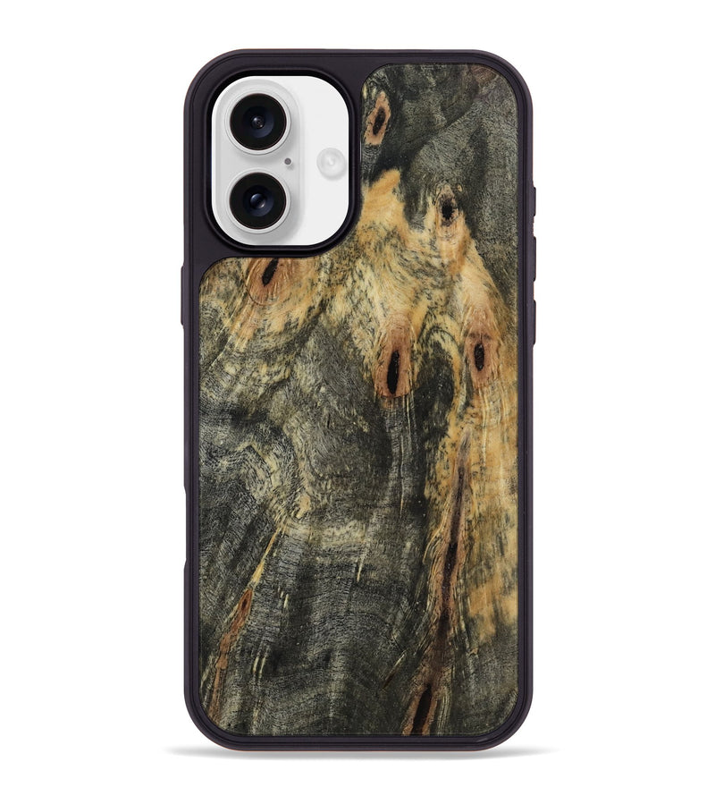 iPhone 16 Plus Wood Phone Case - Braeden (Wood Burl, 817967)