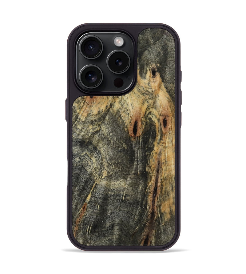 iPhone 16 Pro Wood Phone Case - Braeden (Wood Burl, 817967)