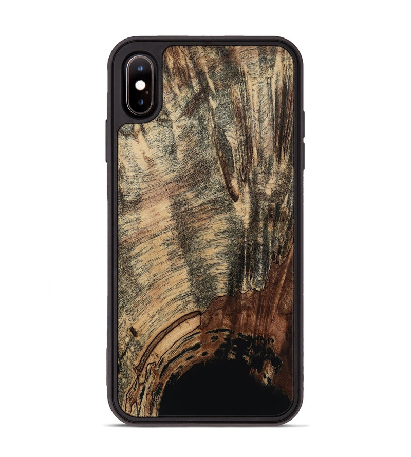 iPhone Xs Max Wood Phone Case - Bear (Wood Burl, 817969)