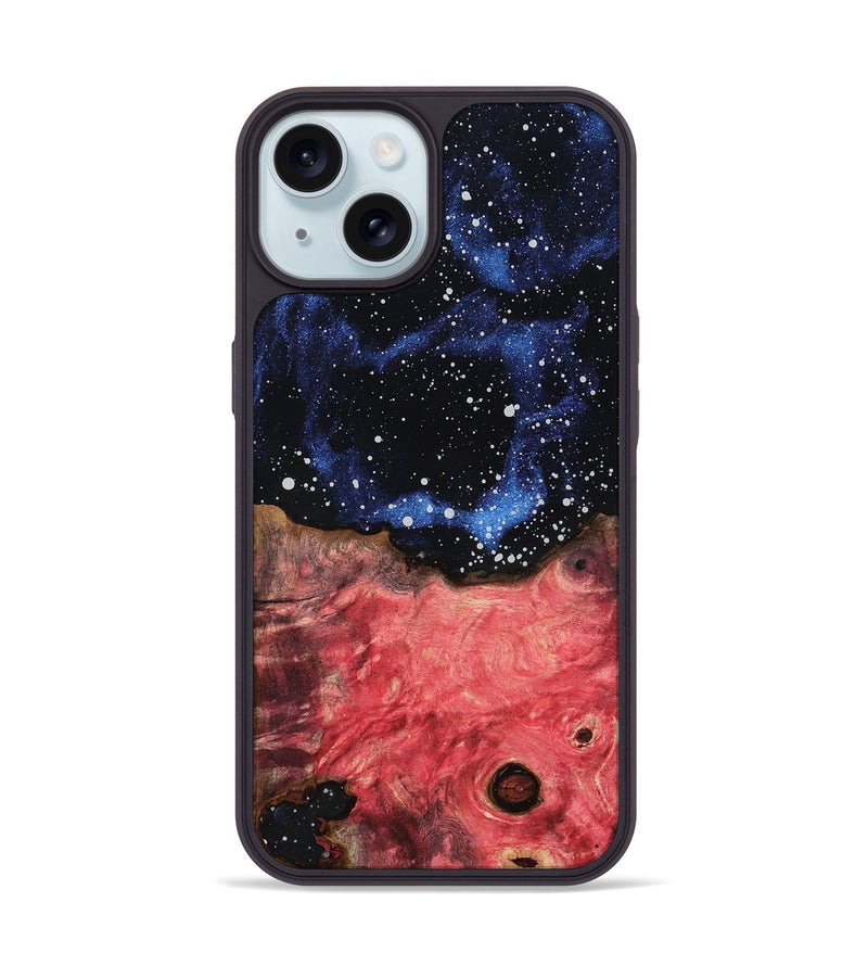 iPhone 15 Wood Phone Case - Kadijah (Cosmos, 817970)