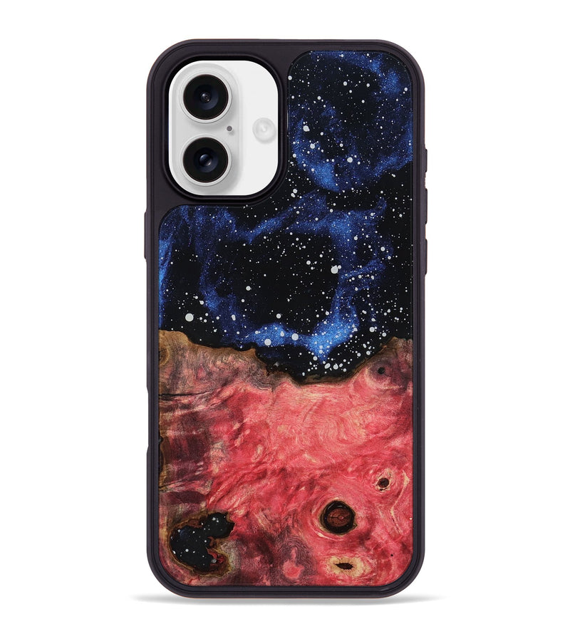 iPhone 16 Plus Wood Phone Case - Kadijah (Cosmos, 817970)