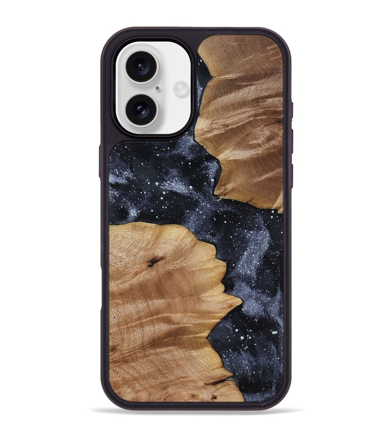 iPhone 16 Plus Wood Phone Case - Saanvi (Cosmos, 817977)