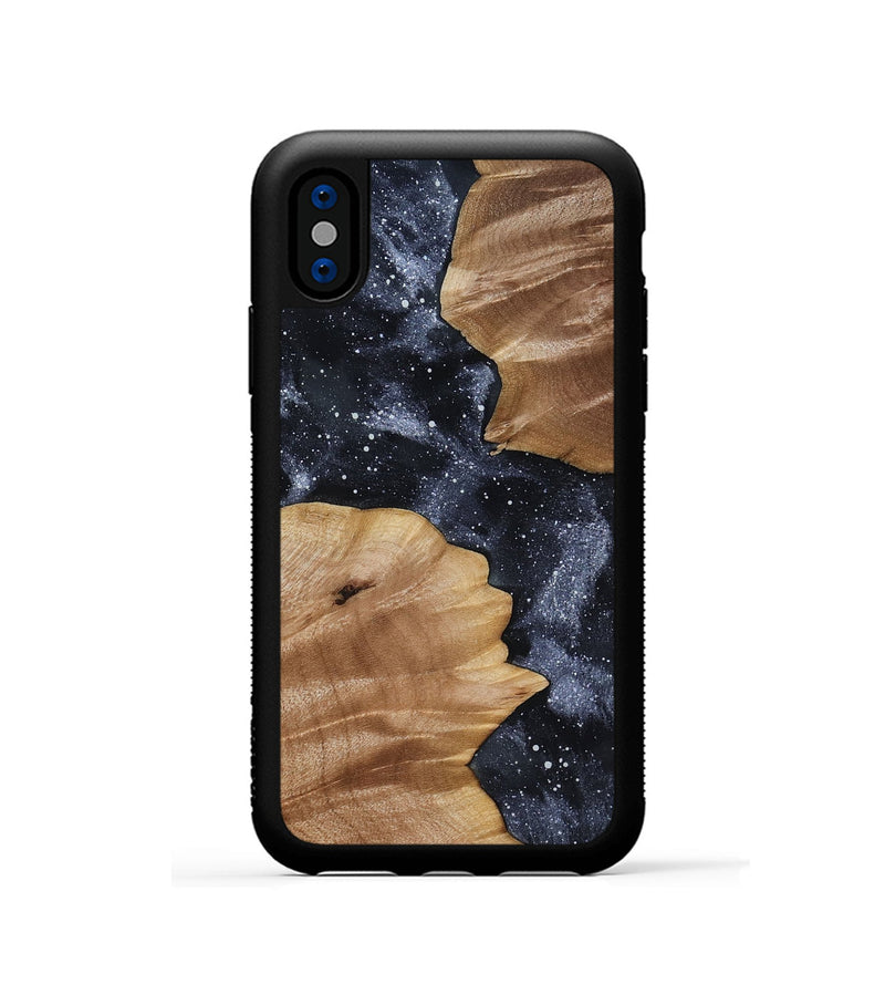 iPhone Xs Wood Phone Case - Saanvi (Cosmos, 817977)