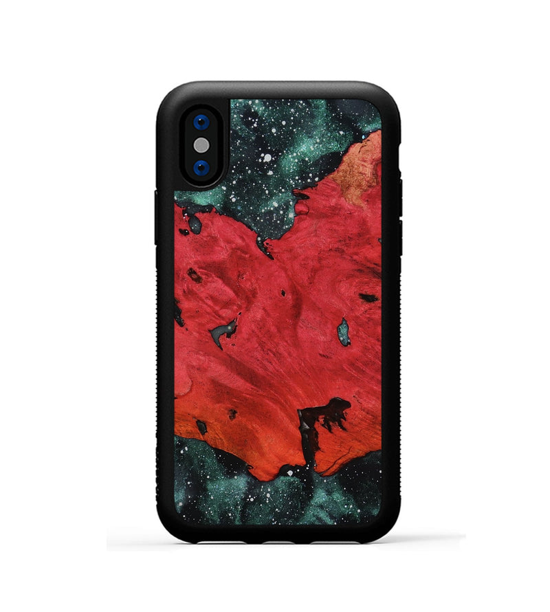 iPhone Xs Wood Phone Case - Greta (Cosmos, 817981)