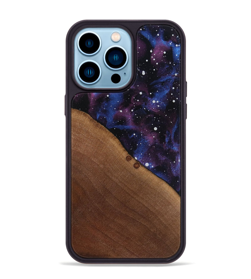 iPhone 14 Pro Max Wood Phone Case - Lindy (Cosmos, 817993)