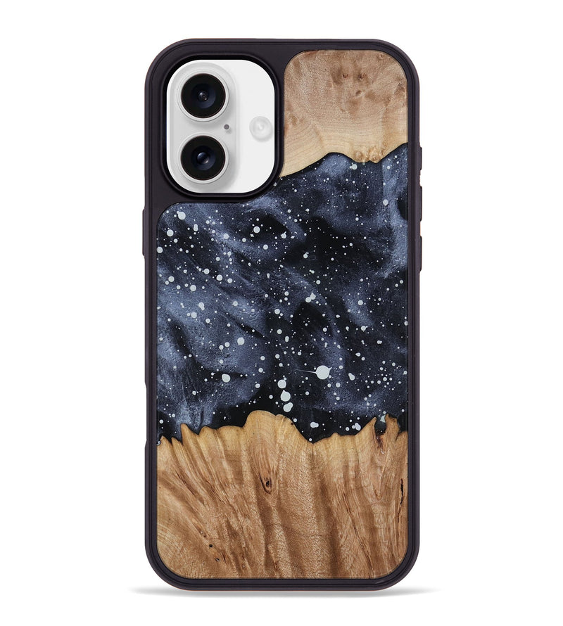 iPhone 16 Plus Wood Phone Case - Wendell (Cosmos, 817995)