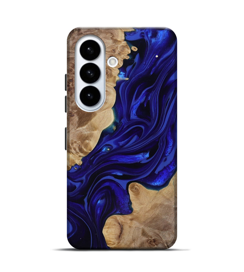 Galaxy S26 Wood Live Edge Phone Case - Ernst (Purple, 818004)