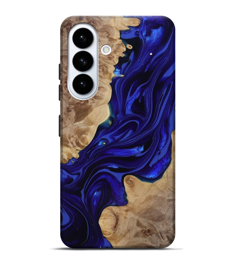 Galaxy S26 Plus Wood Live Edge Phone Case - Ernst (Purple, 818004)