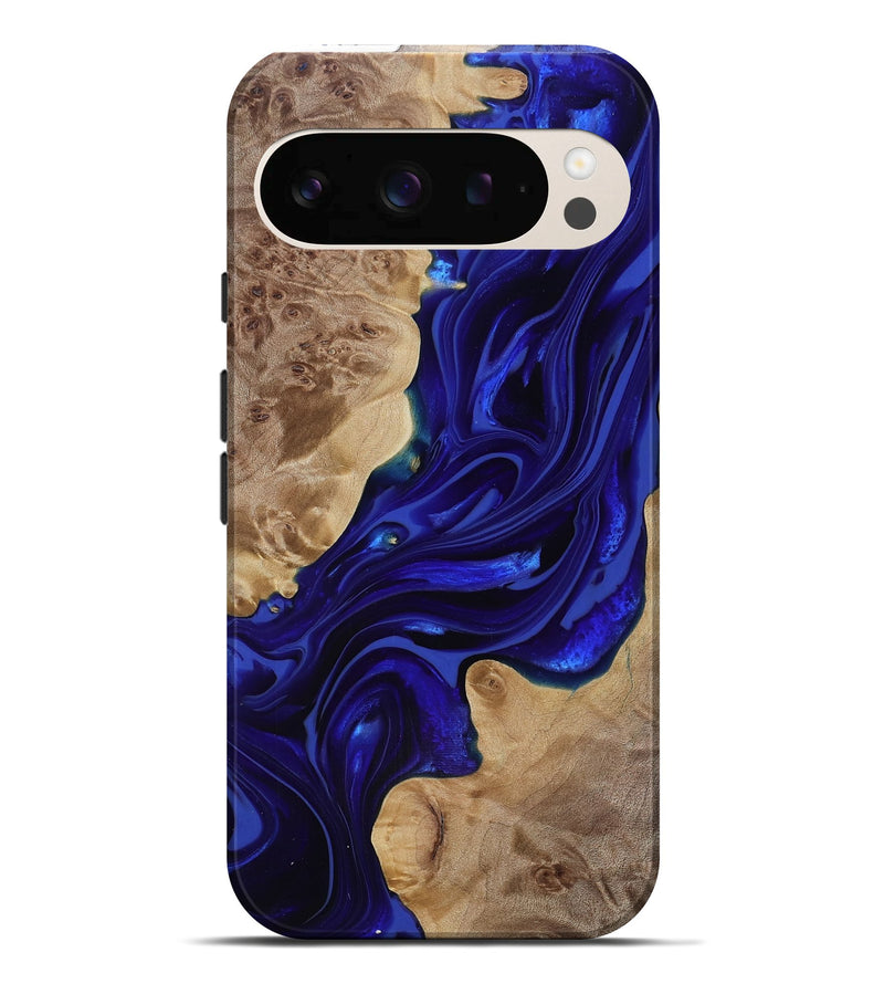 Pixel 10 Pro XL Wood Live Edge Phone Case - Ernst (Purple, 818004)