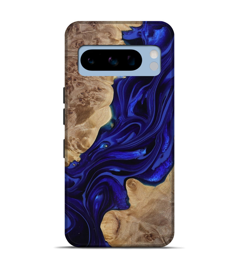 Pixel 8 Pro Wood Live Edge Phone Case - Ernst (Purple, 818004)