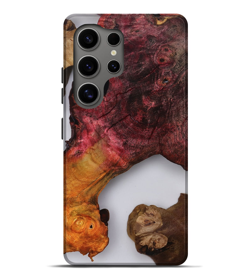 Galaxy S25 Ultra Wood Live Edge Phone Case - Elyssa (Clear, 818007)