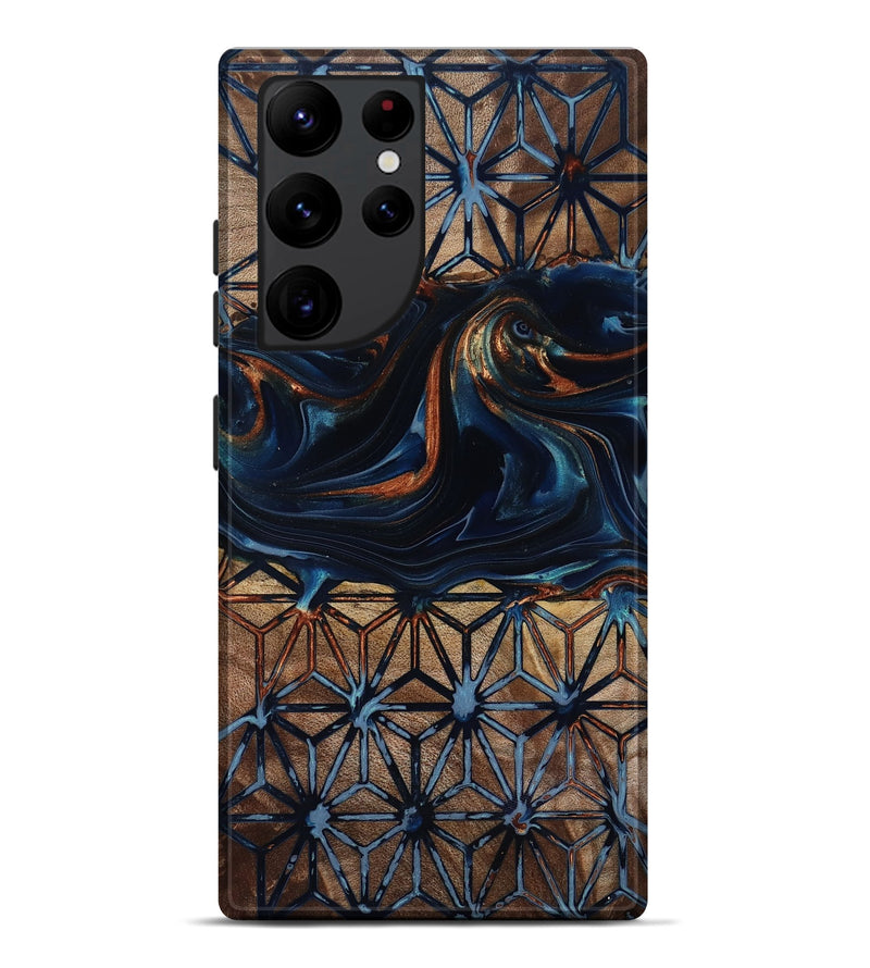 Galaxy S22 Ultra Wood Live Edge Phone Case - Elliot (Pattern, 818008)