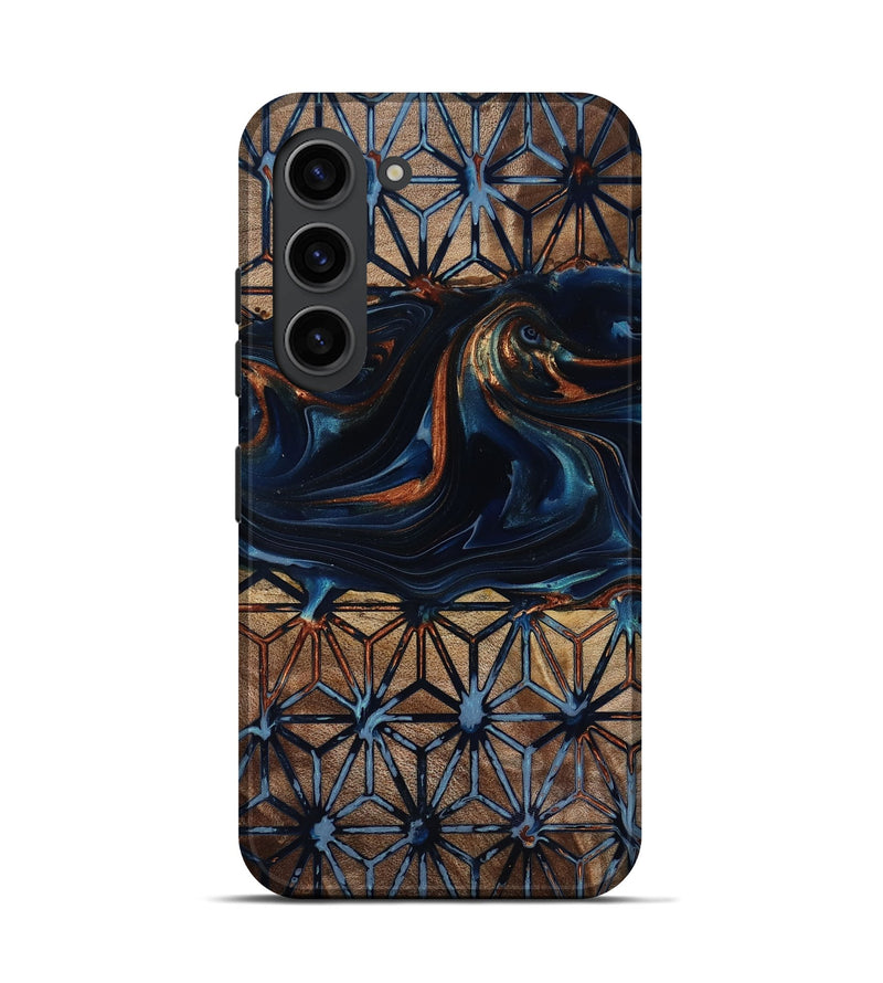 Galaxy S23 Wood Live Edge Phone Case - Elliot (Pattern, 818008)