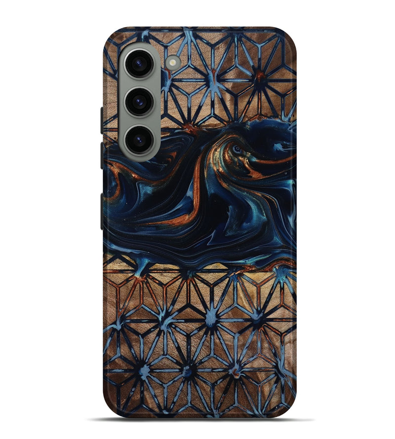 Galaxy S23 Plus Wood Live Edge Phone Case - Elliot (Pattern, 818008)